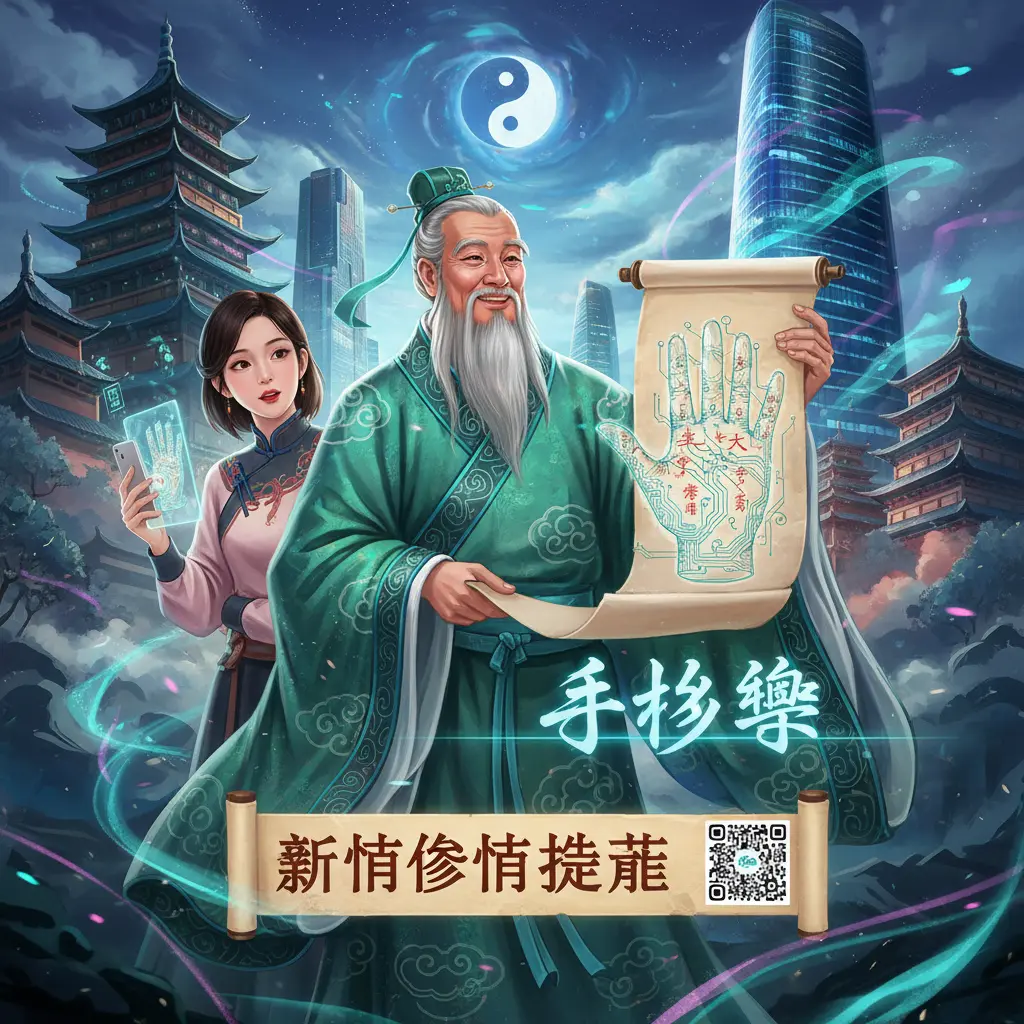 算命師傅推薦 - 手相學